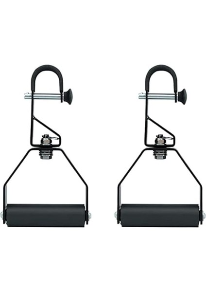 Döner Barfiks Sapları, Kaymaz, Köpük Saplar, 300 Kg'a Kadar Kapasite, 1 Çift