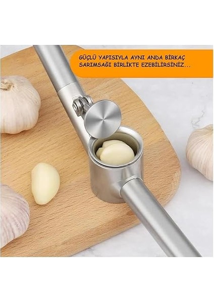Paslanmaz Sarmısak Ezici - Yuvarlak Sarımsak Ezici Pres fiyatları
