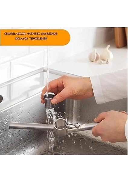 Paslanmaz Sarmısak Ezici - Yuvarlak Sarımsak Ezici Pres fırsatları