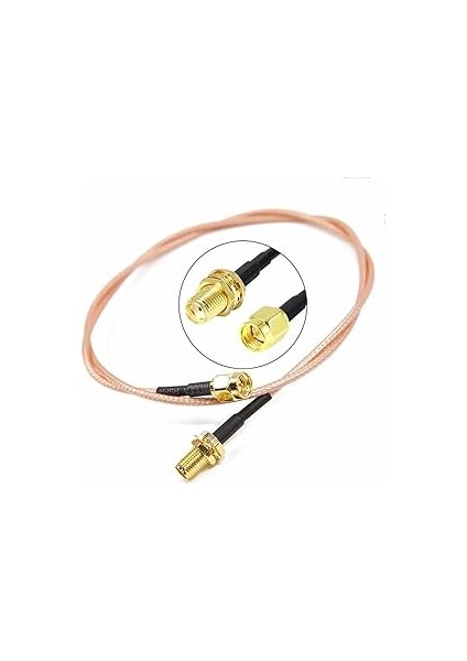 RG316 100CM Erkek Dişi Sma Kablo 1 Metre Rf Uzatma Kablosu 50 Ohm 0-6ghz Koeksiyel Wifi Gsm Gprs modelleri