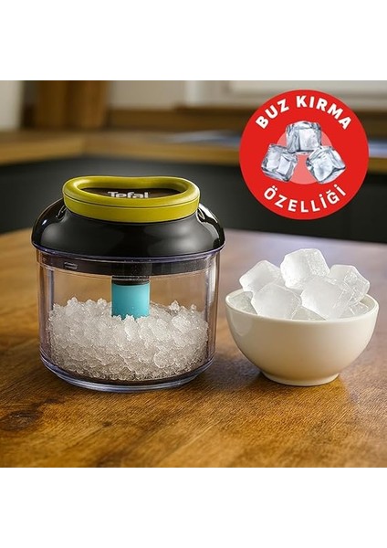 Maxi Kit 900 ml Buz Kırıcı &amp; 3 Bıçaklı Manuel Rondo modelleri