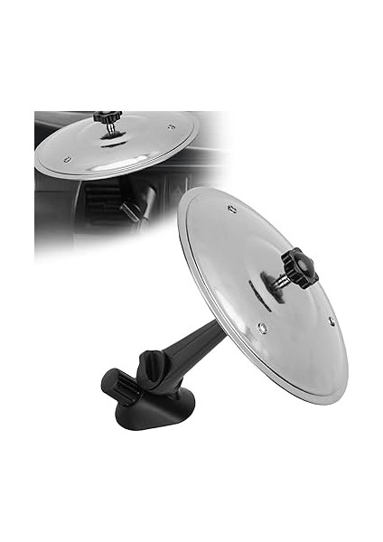 -Crash -Crash, Hoş Ton Araç Hava Havalandırma Çöküşü Zil Mini Gösterge Tablosu Için Ayarlanabilir Kol (Sılver) modelleri