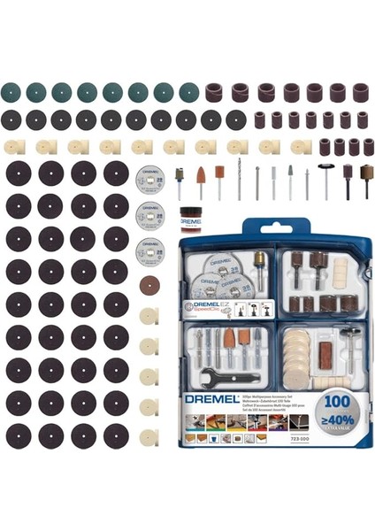 723 Ez Speedclic Çok Amaçlı Aksesuar Seti, 100'LÜ