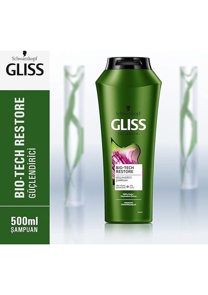 Bio-Tech Restore Güçlendirici Şampuan - Kök Hücre Kompleksi ve Gül Suyu ile 500 ml fiyatları
