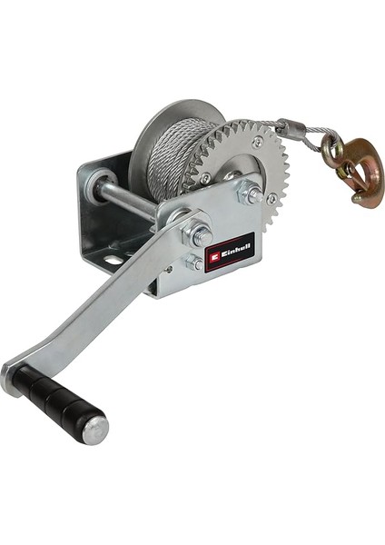 El Vinci Tc-Wı 500 (Maks. Taşıma Kapasitesi 500 Kg, 10 Metre Uzunluğunda Bükülmez Çelik Halat, Geri Dönüş Kilidi, Yumuşak Tutma Sapı, Emniyet Kapaklı Güvenlik Yük Kancası Dahil) - 2260160