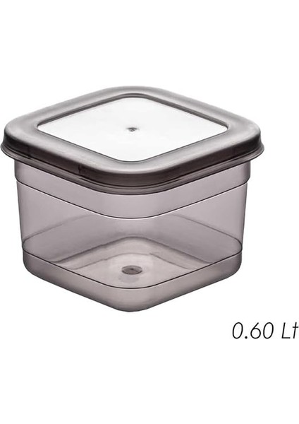 430-GR Çok Amaçlı Etiketli Baharatlık Kahvaltılık 12 Li Kapaklı Saklama Kabı 600 cc Antrasit modelleri
