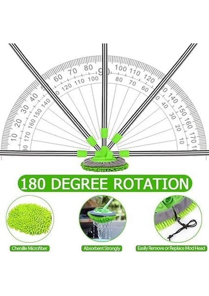 Araba Yıkama Fırçası,araba Mopu, Paspas Temizleme Aleti Uzun Saplı Yıkama Detaylandırma Fırçası,mikrofiber Temizleme Aleti Seti Fırça Arabalar Araç Için Çiziksiz Temizleme Seti,yedek Mop modelleri