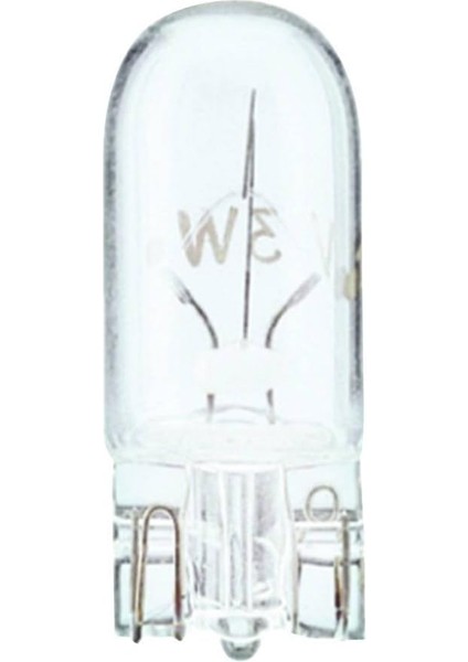 W5W T10 Park Ampulü 12V 5W Standart , 10'lu Paket fiyatları