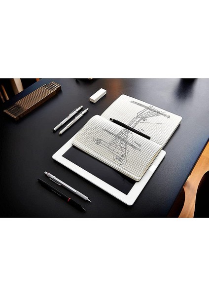 300 Mekanik Kurşun Kalem, 2,0 Mm, Siyah indirimleri