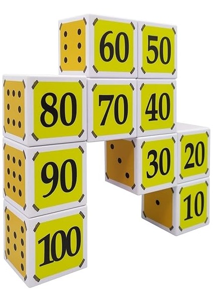 Manyetik Sayılar - 10 Mıknatıslı Küp modelleri