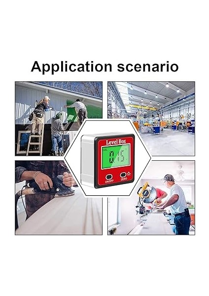 Dijital LCD Açı Ölçer, Eğim Ölçer, Mini Açı Arayıcı, Manyetik Ayaklı, Su Geçirmez Dijital Açı Ölçer, 0-360° Açı Ölçer indirimleri