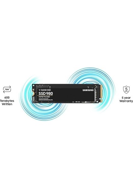 980 Nvme M.2, 1 Tb Ssd, 3.500 Mb/sn Okuma, 3.000 Mb/sn Yazma , MZ-V8V1T0BW modelleri