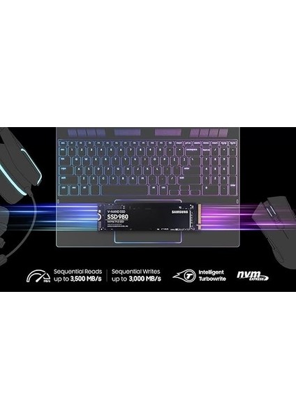980 Nvme M.2, 1 Tb Ssd, 3.500 Mb/sn Okuma, 3.000 Mb/sn Yazma , MZ-V8V1T0BW fırsatları