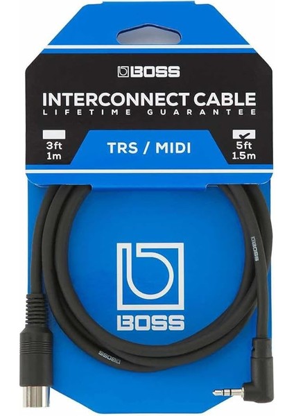 Bmıdı-5-35 Tip A 3,5 mm Trs - Erkek 5-Pin Dın Mıdı Kablo - 5 Ayak