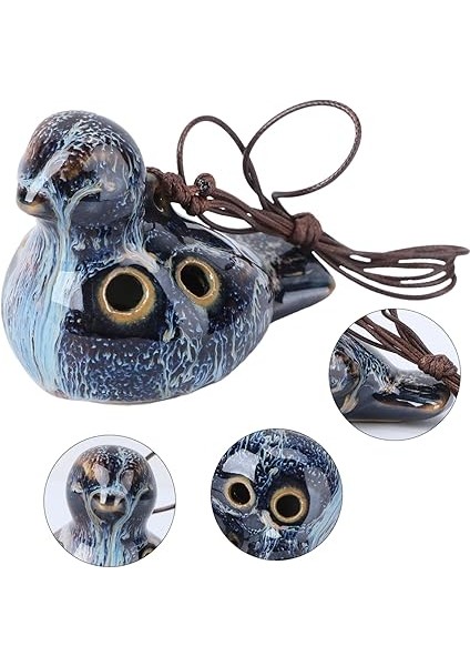 El Yapımı Songbird Ocarina 6 Delikli Seramik Flüt Öğrenmesi Kolay Yaşlar Boyunca Taşınabilir Müzik Rastgele Renk fiyatları