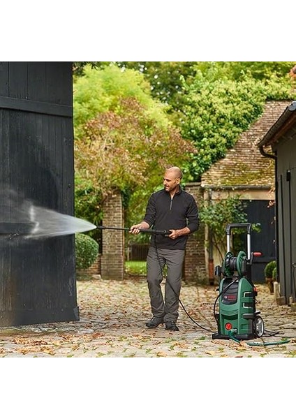 Yüksek Basınçlı Yıkama Advancedaquatak 150 (Yüksek Basınçlı Yıkama Için Basınçlı Tabanca, 8 M Hortum, Nozül ve Şeffaf Su Filtresi, 2200 Watt, Basınç: 150 Bar, Maks. Debi: 500 L/saat fiyatları