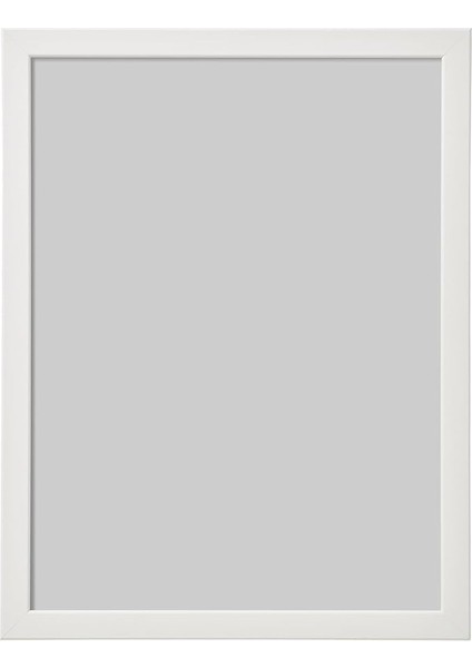 Fıskbo Çerçeve, Plastik ve Fibrokarton, 30X40 Santimetre, Beyaz [tek Çerçeve]