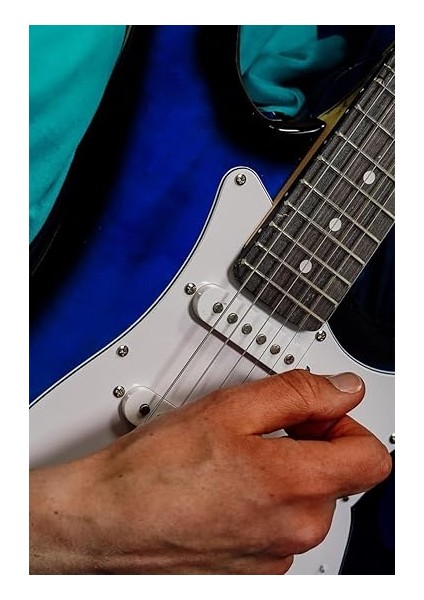 AGE-80BL Amfili Full Elektro Gitar Seti 4/4 Yetişkin 39 Inç Blue fırsatları