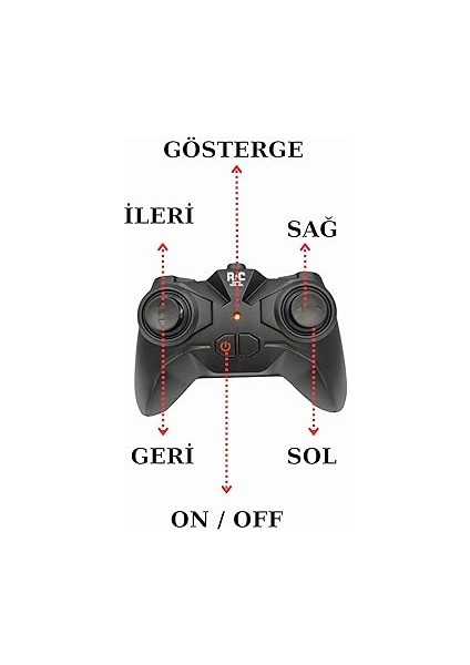 2.4 Ghz Rc Full Fonksiyon LED Işıklı Gövde 1:22 Şarjlı Uzaktan Kumandalı Drift Arabası (Turkuaz) modelleri