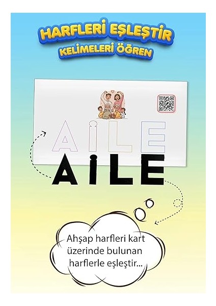 Harf Eşleştirme Oyunu Duyusal Eğitici Oyuncak - Eğlenceli Alfabe Öğrenme Ebeveyn Çocuk Etkileşimi fiyatları