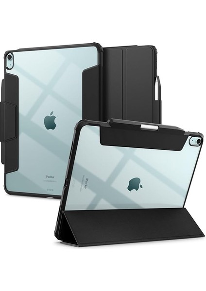 iPad Air 13" M3 (2025) / M2 (2024) Kılıf Ultra Hybrid Pro Black - ACS07668