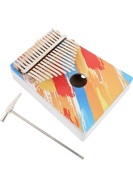 1 Takım Tonlu Kalimba Taşınabilir Parmak Piyano Başlangıç Seviyesi Müzik Aleti Tasarım ile Eğlenceli Müzik Deneyimi