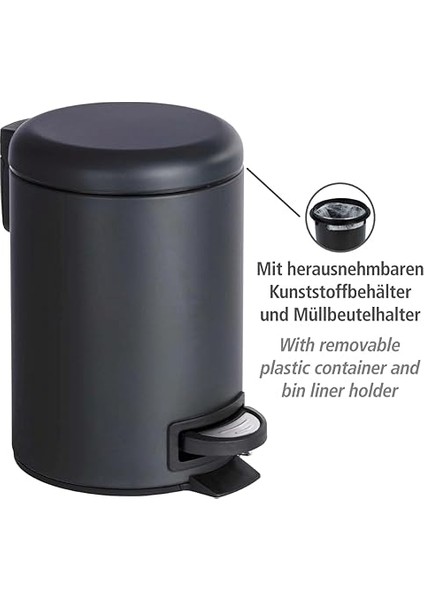 Genfer Şık Çöp Kutusu, Pedallı Çöp Kutusu, Paslanmaz Çelik fiyatları