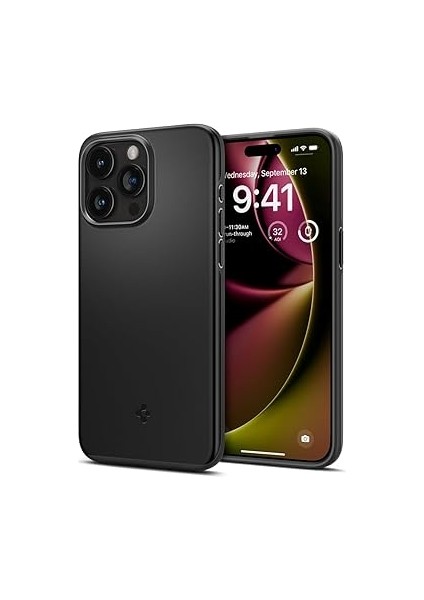 iPhone 15 Pro Kılıf Thin Fit Black - ACS06686 fırsatları