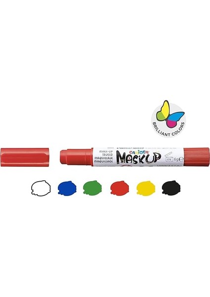 Yüz Boyası 6 Gr. 6 Renk fiyatları