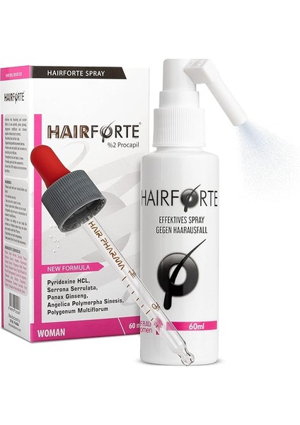 Forte Sprey%2 Procapil Kadınlar Için Saç Dökülmesine Karşı Sprey 60 ml