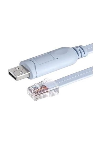 3852A USB Cisco Konsol Consol RJ45 USB 2.0 To RJ45 Konsol Kablosu – 1.8m (CH340 Chipset) Cisco Router &amp; Switch Uyumlu CH340 Kablosu indirimleri