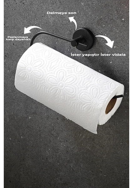 Haus Kağıt Havluluk Açık Solo Kağıtlık Siyah S-113 modelleri