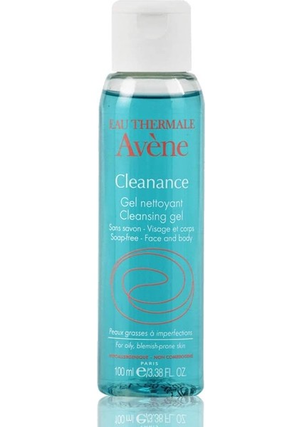 Avene Cleanance Gel Nettoyant - Yüz ve Vücut Temizleme Jeli 100ML 1 Paket (1 x 1 Adet)