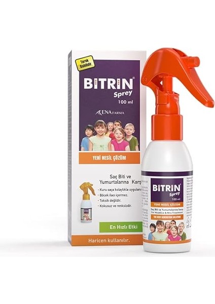 Sprey 100 ml Bit ve Sirke Için