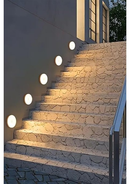 Life 2 Adet Şarjlı Kablosuz Hareket Sensörlü LED Lamba Aydınlatma MIT1173 modelleri