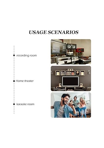 Hoparlör Izolasyon Pedleri Sünger - Stüdyo Monitörleri Için Akustik Izolasyon Minderi Ses Yalıtım Pedleri 4 Parça Set indirimleri