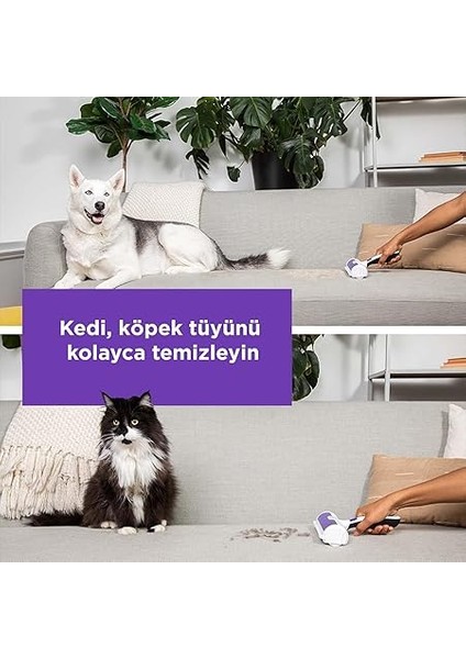 + Decker HMSCT0001-XJ Evcil Hayvan Tüy Toplayıcı, Rulo, Köpek ve Kedi Tüylerini Toplar modelleri