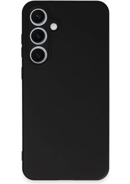 Aksesuar Samsung Galaxy S24 Fe ile Uyumlu Içi Kadife Kamera Korumalı Lansman Silikon Kılıf Ince Yapılı Tam Koruma Sağlayan Kamera Korumalı Kılıf (Siyah) fırsatları