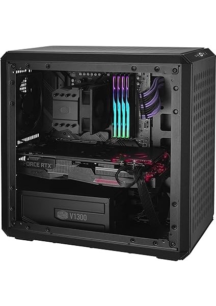 Master Hyper 411 Nano Cpu Hava Soğutucu, 4 Isı Borusu (Tdp 180 W), Kolay Monte Edilen 92 mm Fan (Pwm), 136 mm Alüminyum Soğutucu, Düşük Mesafeli, Amd ve Intel Uyumlu indirimleri