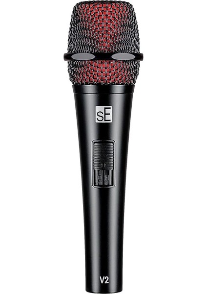 Electronics V2-Sw Supercardioid Dinamik El Mikrofonu Açma/kapama Anahtarı ile