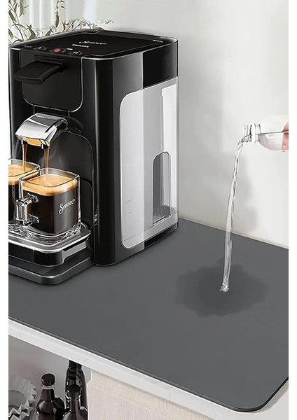 Kurutma Matı Süper Su Emici Tezgah Üstü Bulaşıklık Mikrofiber Paspas Siyah 35X50CM fiyatları