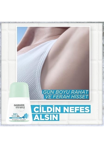 Mineral Saf&amp;temiz Arındırıcı Etki Roll-On Deodorant modelleri