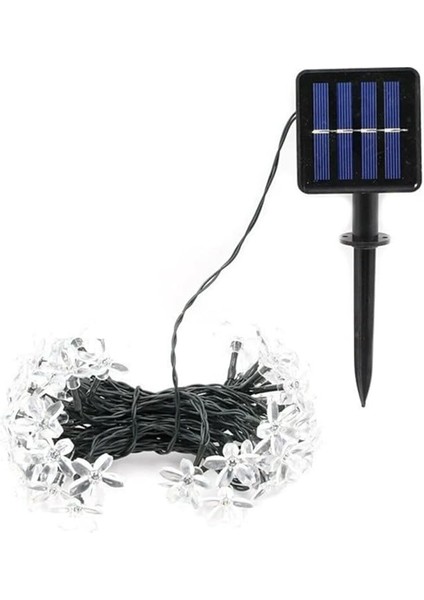 Desenli Solar Aydınlatma-30 Ledli Güneş Enerjili 2 Fonksiyonlu Günışığı Sarı Bahçe LED 1430 fırsatları