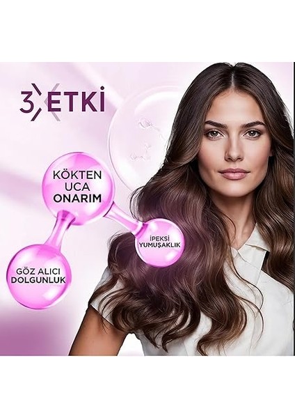 Collagen ve Keratin Içeren Onarıcı Dolgunlaştırıcı Şampuan (360 Ml) modelleri