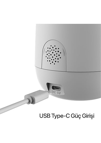 Smart Akıllı Iç Mekan Güvenlik Kamerası 3mp 1080P Full Hd Görüntü Kalitesi Wi-Fi Hareket Algılama 355° 10M Gece Görüş Mesafesi Çift Yönlü Sesli Iletişim Bulut/yerel Depolama (256GB) 1 Adet modelleri