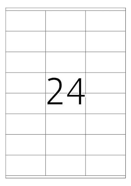 8705 Adres Etiketi, 100 Yaprak, 70 x 36 Mm, A4 Başına 24, 2400 Adet, Kendinden Yapışkanlı, Yazdırılabilir, Mat, Adres Çıkartması, Beyaz fiyatları