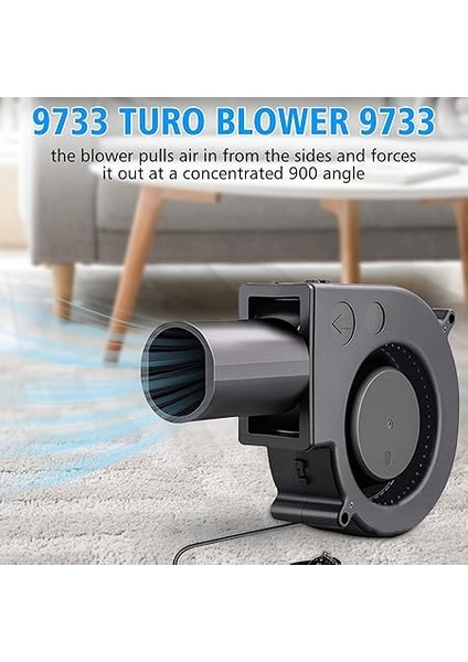 Radyal Fan, 12 V, 220 V Soğutma Fanı, Ev Aletleri Için Kontrollü, Havalandırma, Barbekü, Şişirilebilir Şömine, Isıtma Cihazları, Mangal, Piknik Için Türbin fiyatları