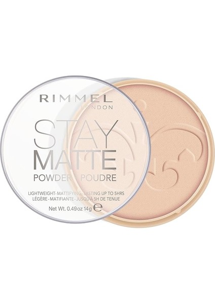London Stay Matte Pressed Powder Pudra 003-PEACH Glow