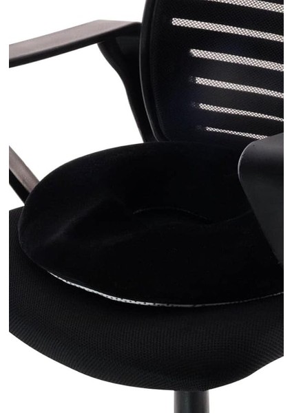 Ultralüks Ortopedik Oturma Simidi Kuyruk Sokumu Yastığı Visco Oturma Simidi - Siyah indirimleri