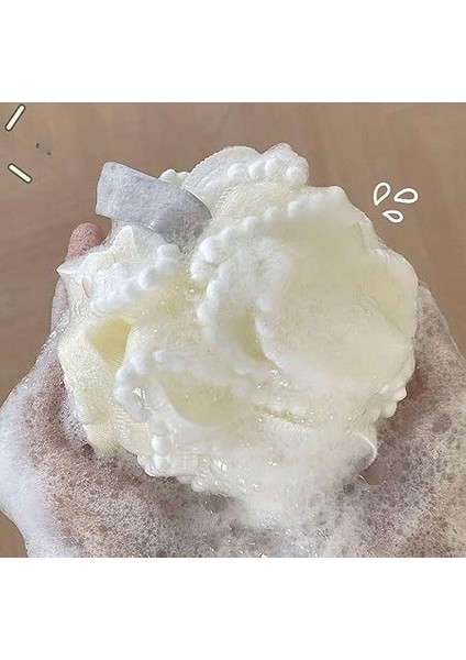 Sihirli Köpürtücü Banyo Süngeri - Ponponlu Yumuşak Banyo Lifi, Yoğun Köpük Için Pratik ve Dayanıklı Temizlik Süngeri modelleri